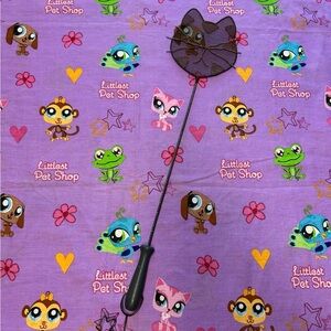 Vintage cat wire fly swatter